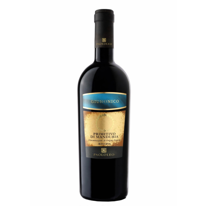 Vin Rosu Sec Italian Paololeo Giunonico Primitivo di Manduria